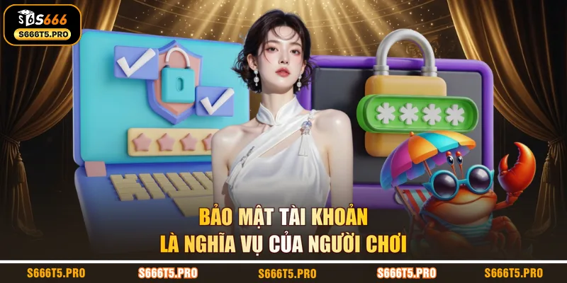 Bảo mật tài khoản là nghĩa vụ của người chơi