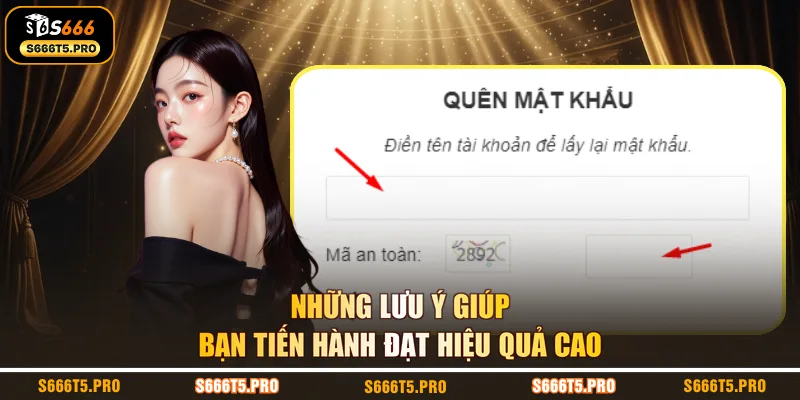Những lưu ý giúp bạn tiến hành đạt hiệu quả cao