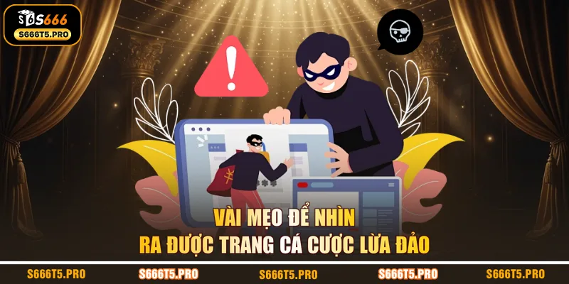 Vài mẹo để nhìn ra được trang cá cược lừa đảo